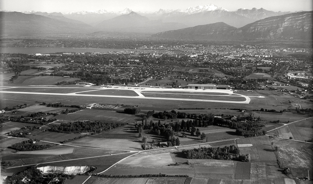 Genève Aéroport, Mont Blanc, Genf